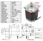 CNCTOPBAOS 4 Axis Nema23 Stepper Motor USB Mach3 CNC Kit,270oz-in 76mm 3A,USB Controller Board Motion Control Card,TB6600 Driver 4.5A 24V for CNC Router Milling Engraving Machine
