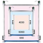 Genmitsu 39” x 40” (1000 x 1020mm) XY-Axis Extension Upgraded Accessories Kit for CNC Router Machine PROVerXL 4030 V1