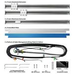 Genmitsu 39” x 40” (1000 x 1020mm) XY-Axis Extension Upgraded Accessories Kit for CNC Router Machine PROVerXL 4030 V1