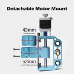 Genmitsu Upgraded Aluminum Z Axis Assembly V2 Kit With Motor Mount for 775 and 300-500W Spindles, 43mm & 52mm Diameter Holder for 3018-PROVer Series CNC Machine