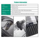 【US】CNC Router Dust Shoe for Mastuer4040 3018- Router Machine with Spindle Motor