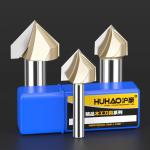 5PCS CNC Engraving Bits 90 Degree V Groove Router Bit 1/4 Shank 2 Flute Carbide 