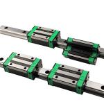 2PCS HGR20-1500mm Linear Rail + 1PCS RM1605-1500mm Ballscrew with BF12/BK12 Kit, DSG16H Nut Housing, Coupling, Slide Blocks Linear Guide Rail Ball Screw Set for DIY CNC Routers Lathes Mills
