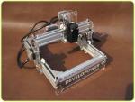 TOPCHANCES Premium Quality DIY Mini Milling Machine Engraving Machine Engraver Cutter DIY Logo Picture Marking Desktop Engraving Carving Machine CNC Router Kit 17 * 20M (200mW)