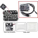 CNCTOPBAOS CNC 3018-PRO-MAX 3 Axis Desktop DIY Mini Wood Router Kit Engraver Woodworking PCB PVC Milling Engraving Carving Machine GRBL Control with ER11 Collet (3018-PRO-MAX)