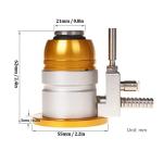 Z Axes Probe Tool, Z Axes Touch Tool Setter Normally Closed CNC Tool Setting Accessory High Accuracy Z Shaft CNC Engraving Machine Parts, Router Bits