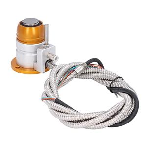 Touch Tool Setter, DC 24V Aluminum Alloy Z Axes Touch Tool Touch Sensor Setter Normally Closed CNC Tool Setting Accessory with Cable for CNC Router Engraving Machine Parts