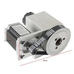 11 Pcs CNC Engraver Machine Router Rotational Axis Hollow Shaft Stepper Motor Kit, ER32 Collet Set 3-20mm Collet Chuck for CNC Router Engraving Milling Machine