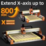 FoxAlien XE-PRO CNC Router with 8040 Extension Kit