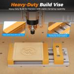 CNC Vise Worktable Desktop CNC Router Machines For Woodworking Metalworking