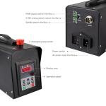 AnoleX 1.5KW CNC Spindle Motor Kits SP-15A, Adjustable Speed Φ65mm Air Cooled VFD Spindle with ER11 Collets for CNC Router Machine