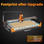 FoxAlien 3S 8040 X-axis Extension Kit for CNC