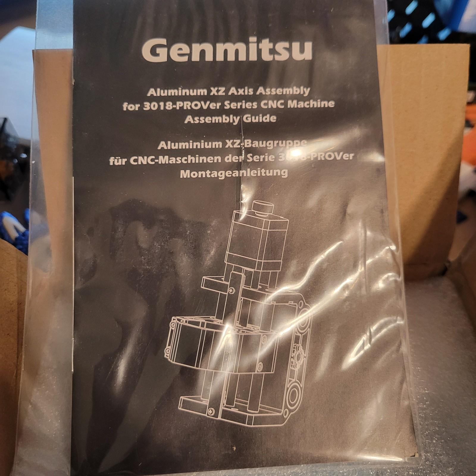 Aluminum Z Axis Assembly V2 Kit With Motor Mount Holder for 3018-PROVer V2. 52mm