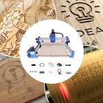 3 Axis 4040 USB CNC Router Engraver Desktop Aluminum Frame Engraving Machine