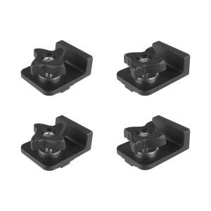 O’SKOOL 4-Pack T-Track Stop Block Set Woodworking Accessories for 3/4” Double...