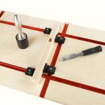 O’SKOOL 4-Pack T-Track Stop Block Set Woodworking Accessories for 3/4” Double...
