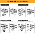 52MM Diameter Dust Shoe for Mastuer Pro Masuter 4040 3018 CNC Router Machine ...
