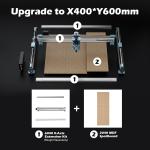 4040-PRO Y-Axis Extension Kit, 4040 Upgrade to 4060, CNC Accessories for