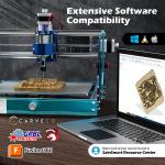 Genmitsu 3018-PROVer V2 CNC Router Machine for Beginner, Mini Milling Engrave...