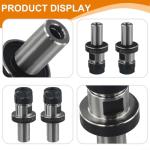 2Pack ER16 3/4 Inch Bits Router Collet Extension Chuck Rod 3/4 ER16 1.38 for TTS for CNC Milling Lathe Tool Other Knives and Accessories CNC extension rod milling extension rod