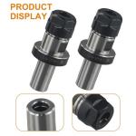 2Pack ER16 3/4 Inch Bits Router Collet Extension Chuck Rod 3/4 ER16 1.38 for TTS for CNC Milling Lathe Tool Other Knives and Accessories CNC extension rod milling extension rod