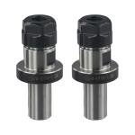 2Pack ER16 3/4 Inch Bits Router Collet Extension Chuck Rod 3/4 ER16 1.38 for TTS for CNC Milling Lathe Tool Other Knives and Accessories CNC extension rod milling extension rod