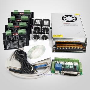 CNC Kit 4 Axis Nema11 13oz-in Stepper Motor 24V PSU For Mill/Router/Engraving