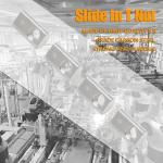 100Pcs M5 Spring T Nuts - Roll-In T Nuts for 3D Printer, CNC Router, 2020 Series