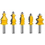 Taiwan 1/2-Inch Router Bit Set for Woodworking