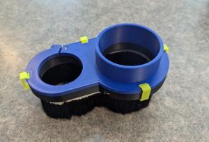 69mm CNC Dust Shoe for Genmitsu PROVerXL 4030, 69mm Fits DeWalt DWP611, 4” Hose