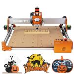FoxAlien Masuter Pro 3-Axis CNC Router Machine, Beginner Hobby Engraving Machine All-Metal Structure for Wood Acrylic MDF Nylon Routing Milling Carving