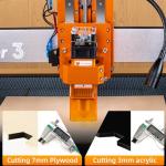 FoxAlien Fixed-focus FA40W Engraver Module Class 4 450nm PWM TTL for FoxAlien Masuter 4040, Masuter Pro, 4040-XE, WM3020, XE-PRO, Vasto Series CNC Engraving Machine (10000mW Optical Output)