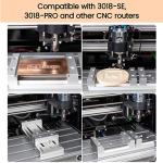 FoxAlien Mini Low Profile Bench Vise Workholding Clamp Work Table for FoxAlien 3018, Masuter 3, Masuter Pro, 3S, XE-PRO, WM-3020 Vasto CNC Router Machine