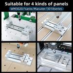 FoxAlien Mini Low Profile Bench Vise Workholding Clamp Work Table for FoxAlien 3018, Masuter 3, Masuter Pro, 3S, XE-PRO, WM-3020 Vasto CNC Router Machine