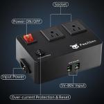 FoxAlien Relay Module Relay Switch for CNC Router Machines, Routers and Dust Collector Synchronously Control (110V US Sockets & Plug, for All FoxAlien Machines)