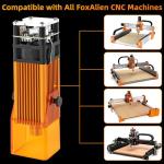 FoxAlien Fixed-focus FA40W Engraver Module Class 4 450nm PWM TTL for FoxAlien Masuter 4040, Masuter Pro, 4040-XE, WM3020, XE-PRO, Vasto Series CNC Engraving Machine (10000mW Optical Output)