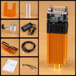 FoxAlien Fixed-focus FA40W Engraver Module Class 4 450nm PWM TTL for FoxAlien Masuter 4040, Masuter Pro, 4040-XE, WM3020, XE-PRO, Vasto Series CNC Engraving Machine (10000mW Optical Output)