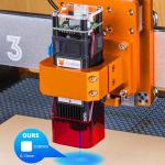 FoxAlien Fixed-focus FA20W Engraver Module Class 4 450nm PWM TTL for FoxAlien Masuter 4040, Masuter Pro, XE-PRO, 4040-XE, WM-3020 CNC Engraving Machine (5000mW Optical Output)