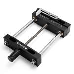 Genmitsu Aluminum Bench Vise Clamp DIY Desktop Worktable Vise Clamp for CNC 3018-PRO/PROVer/PROVer Mach 3/MX3/PROVER XL 4030, 10.2" x 5.5"x 1.6", Clamping Range 0-4.53" (115mm)