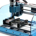 Genmitsu Aluminum Bench Vise Clamp DIY Desktop Worktable Vise Clamp for CNC 3018-PRO/PROVer/PROVer Mach 3/MX3/PROVER XL 4030, 10.2" x 5.5"x 1.6", Clamping Range 0-4.53" (115mm)