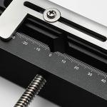 Genmitsu Aluminum Bench Vise Clamp DIY Desktop Worktable Vise Clamp for CNC 3018-PRO/PROVer/PROVer Mach 3/MX3/PROVER XL 4030, 10.2" x 5.5"x 1.6", Clamping Range 0-4.53" (115mm)