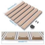 FoxAlien T-slot Hybrid Spoilboard Work Table Upgrade Kit for Masuter Pro, Masuter 3 and Masuter 3S CNC Router Machine