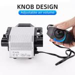 FoxAlien AP30A Portable Air Assist Pump 30L/min Adjustable Air Volume for CNC Engraving Machines