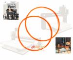 2x Spindle Belt for VISION Engraver/Router 1612 1624 2424 2448 1624R 2525 2550
