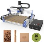 Genmitsu CNC Router Machine PROVerXL 4030 V2, Fast Speed for Wood Metal Acrylic PCB MDF, Upgrade 3 Axis Engraving Machine with Closed-Loop Motor and Ball Screw, Working Area 400 x 300 x 110mm