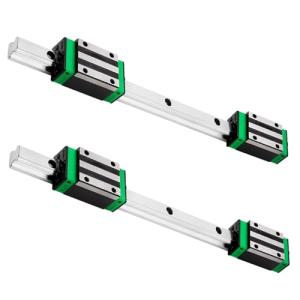 iMetrx HGR20 Linear Guide Rail Kit - 2 Pcs 1500mm Rails + 4 Pcs HGH20CA Bearing Blocks High Precision, Anti-Rust for 3D Printers, CNC Routers, Lathes & DIY Automated Machines