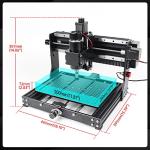 500W CNC Router for Metal and Wood Engraving