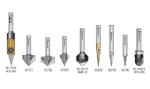 Amana Tool 18-Pc CNC Signmaking Router Bit Set