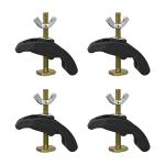 4-Piece Heavy Duty T-Track Hold-Down Clamps