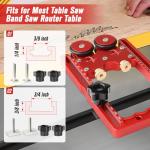 Thin Rip Jig and Feather Boards Set for CNC